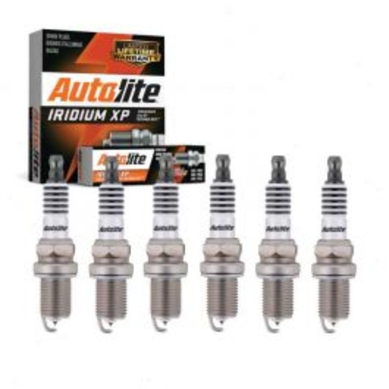 6 pc Autolite Iridium XP Spark Plug for 1996-1997 Lexus LX450