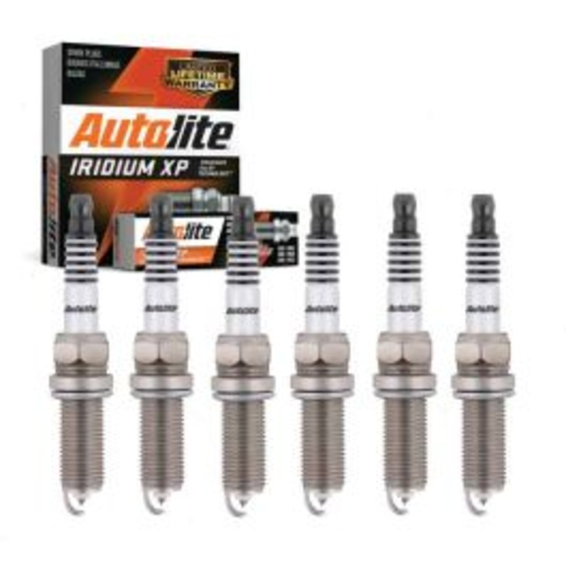 6 pc Autolite Iridium XP Spark Plug for 2009-2011 Kia Borrego 3.8L V6