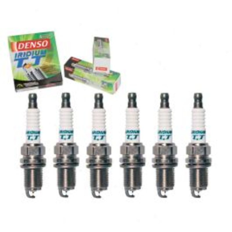 6 pc DENSO Iridium TT Spark Plugs for 1998-2000 BMW 323i 2.5L L6