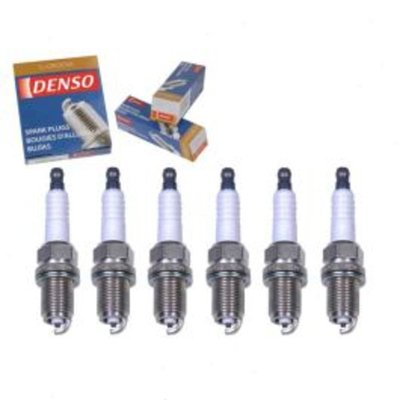6 pc DENSO Standard U-Groove Spark Plugs for 1990-1996 Nissan 300ZX 3.0L V6
