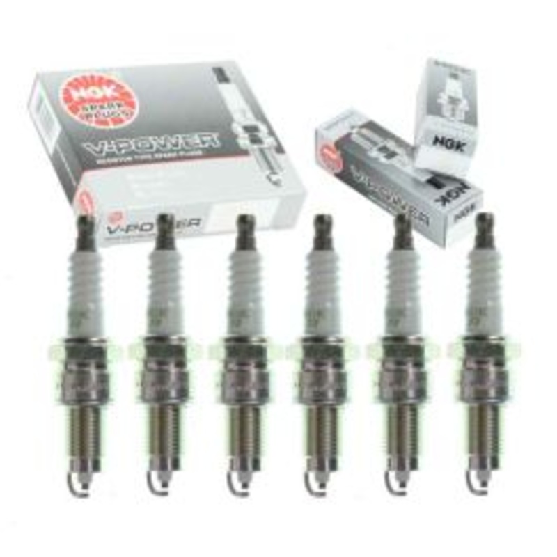 6 pc NGK V-Power Spark Plugs for 1978-1980 Jeep J10 4.2L L6