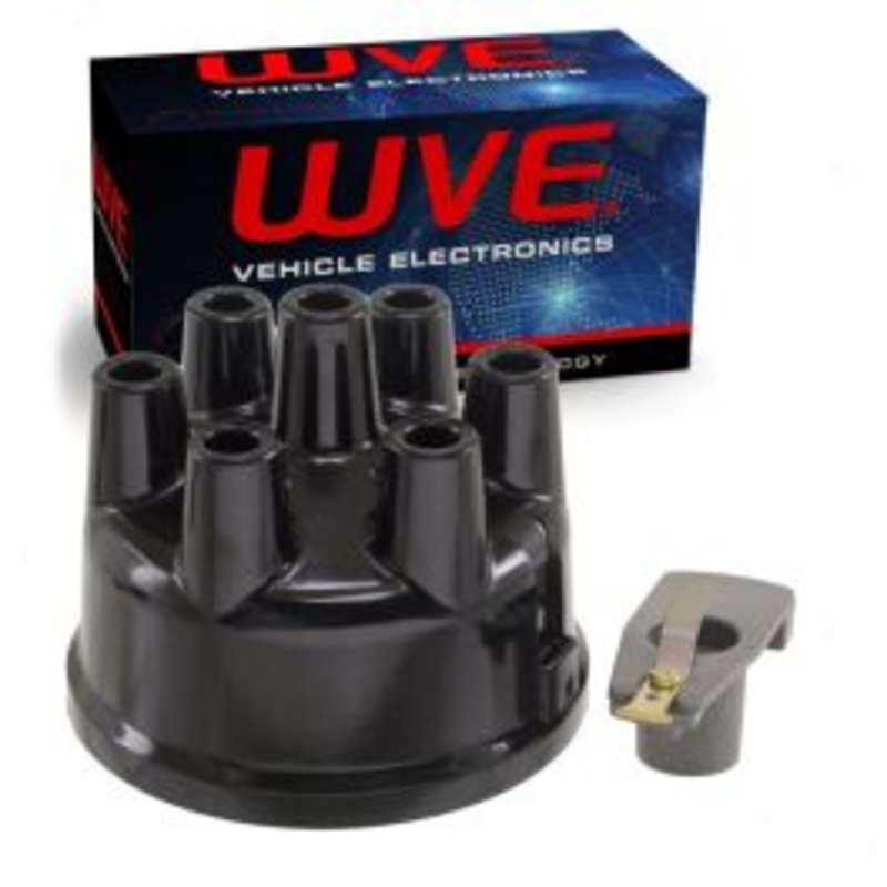 Wells WVE Distributor Cap & Rotor Kit for 1966-1974 Mercury Capri Comet Montego 2.8L 3.3L 4.1L L6 V6