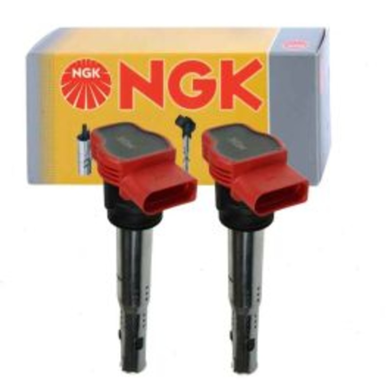 2 pc NGK 48728 U5014 Ignition Coils
