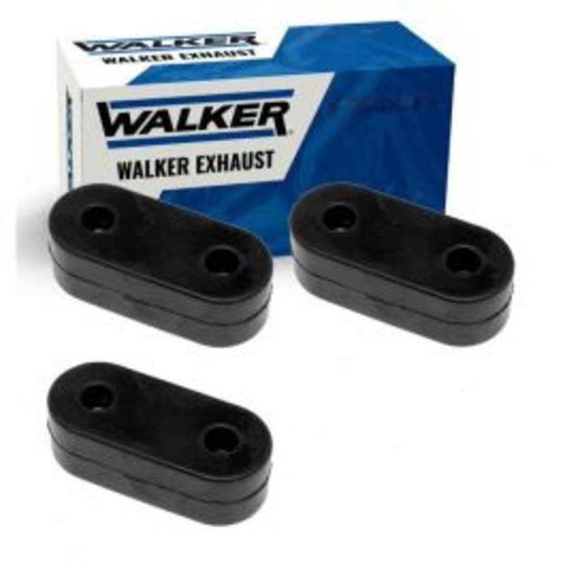 3 pc Walker Muffler Assm Exhaust System Insulators for 2005-2009 Hyundai Tucson 2.7L V6