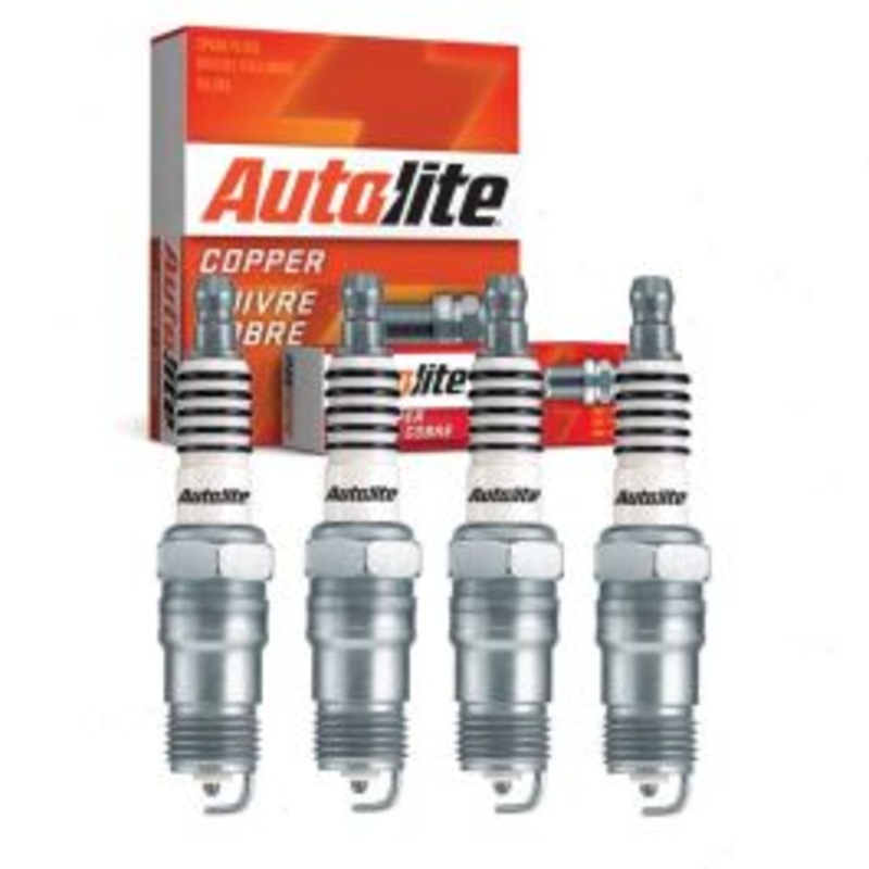 4 pc Autolite Copper Core Spark Plugs for 1986 Mercury Sable 2.5L L4