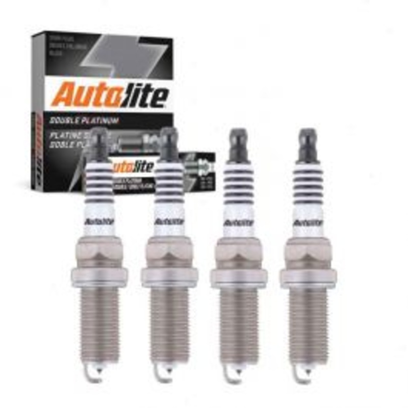 4 pc Autolite Double Platinum Spark Plug for 2015-2017 Audi S3