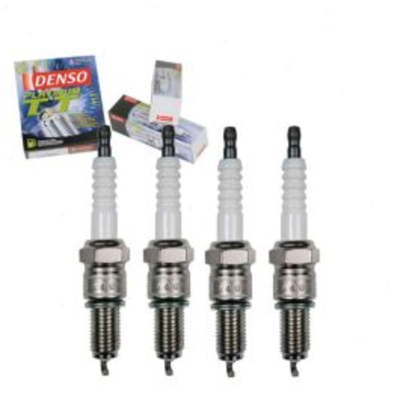 4 pc DENSO Platinum TT Spark Plugs for 1976-1989 Honda Accord 1.6L 1.8L 2.0L L4