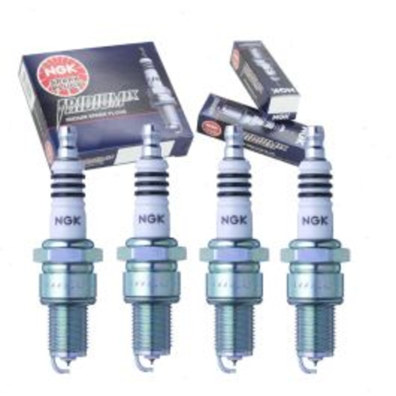 4 pc NGK Iridium IX Spark Plugs for 1963-1965 Chevrolet P10 Series 2.5L L4