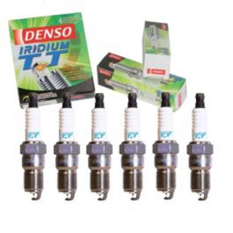 6 pc DENSO Iridium TT Spark Plugs for 2003-2006 Chevrolet Trailblazer EXT