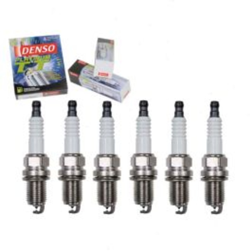 6 pc DENSO Platinum TT Spark Plugs for 2001-2005 BMW 325xi 2.5L L6