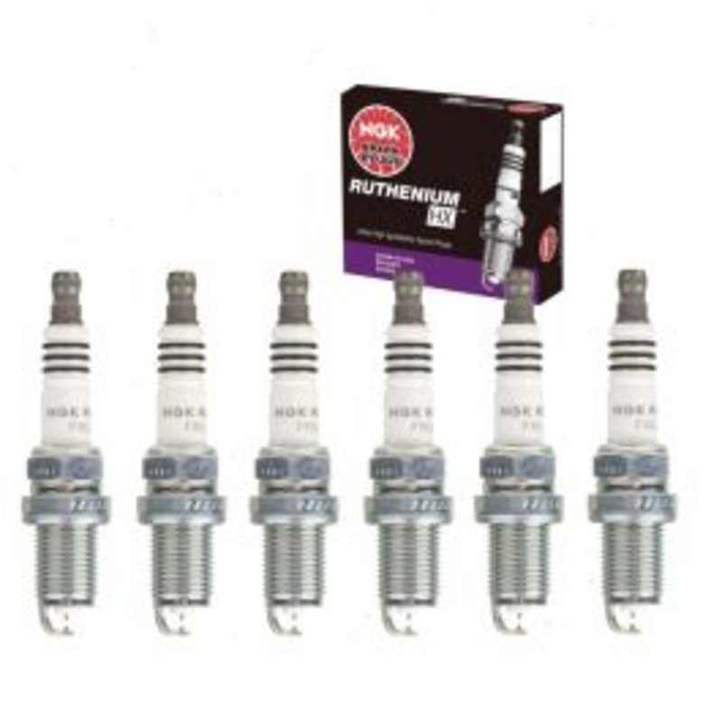 6 pc NGK Ruthenium HX Spark Plugs for 1997-2002 Honda Accord 2.7L 3.0L V6