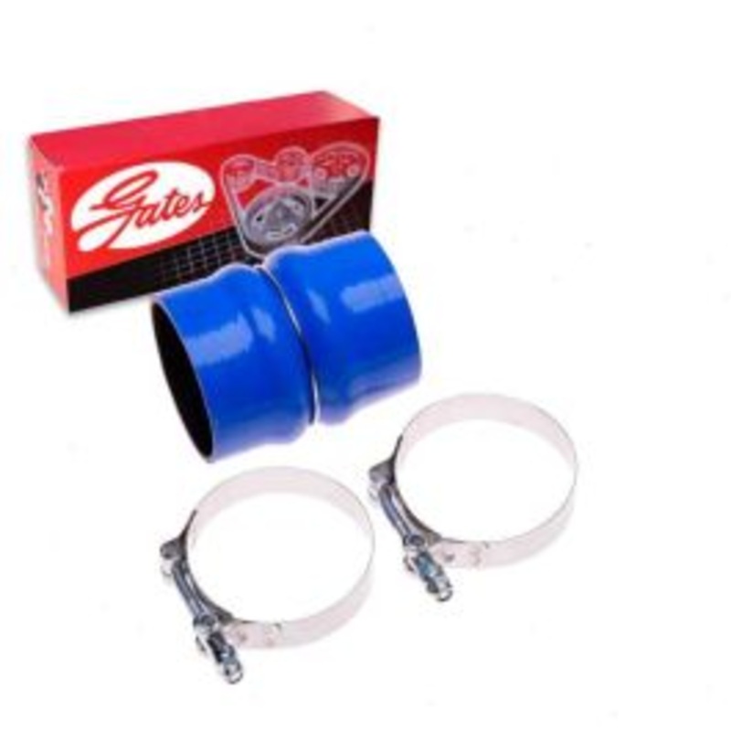 Gates Turbocharger to Pipe Hot Side Turbocharger Intercooler Hose Kit for 1997-1998 Dodge Ram 2500 5.9L L6