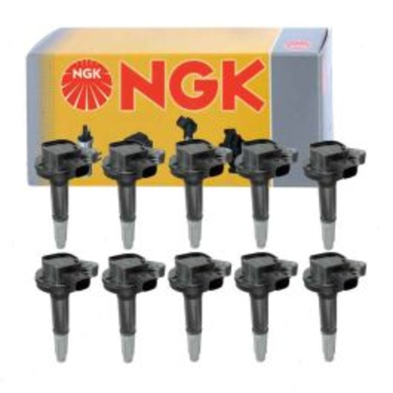 10 pc NGK 48763 U5178 Ignition Coils