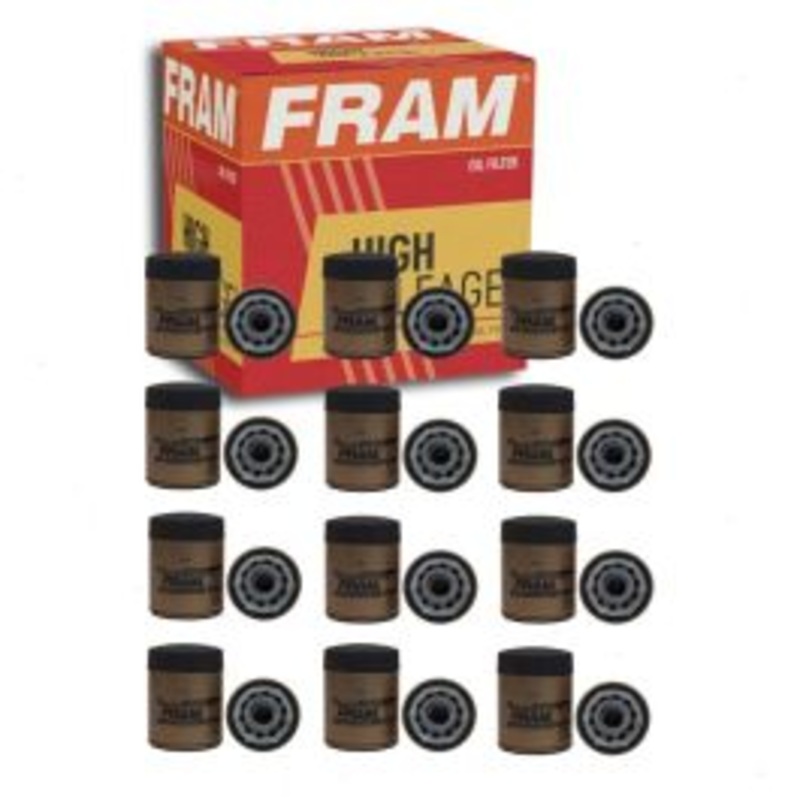 12 pc FRAM High Mileage HM4386 Engine Oil Filters