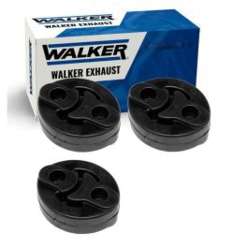 3 pc Walker Exhaust System Insulators for 2008-2014 Dodge Avenger 2.4L L4