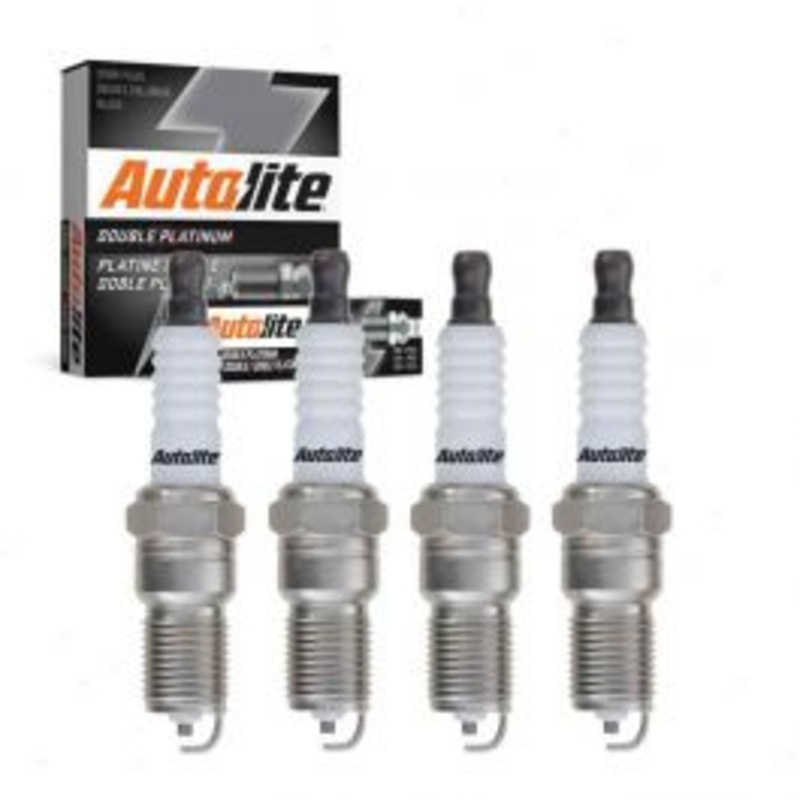 4 pc Autolite Double Platinum Spark Plug for 1978-1982 Mercury Zephyr 2.3L
