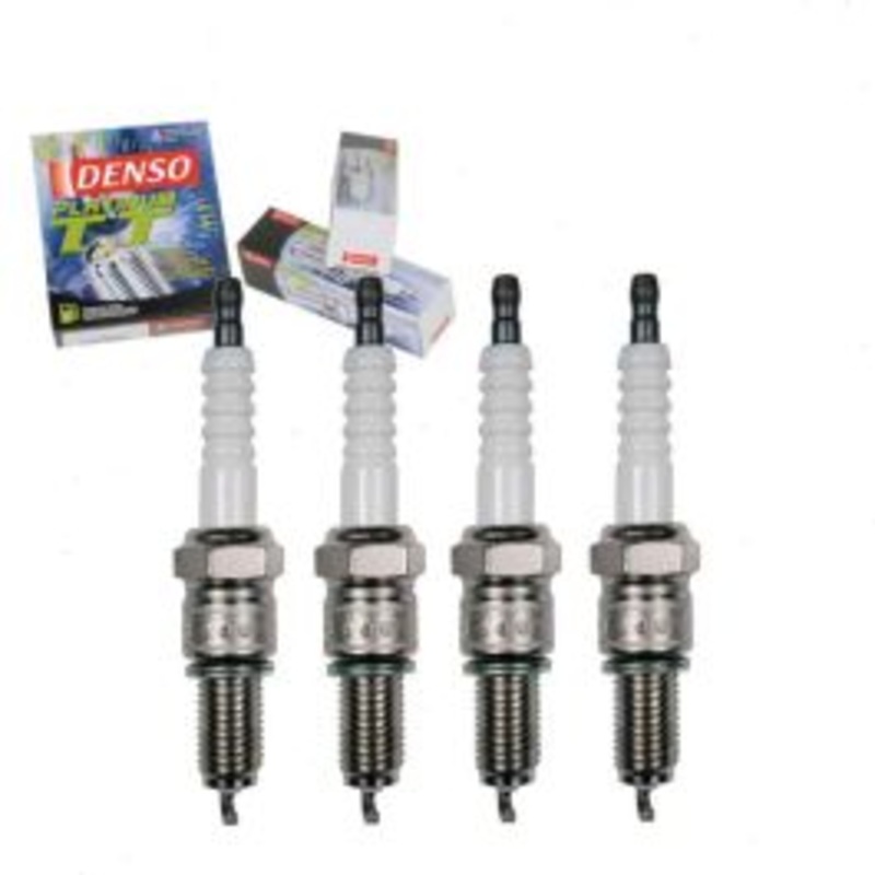 4 pc DENSO Platinum TT Spark Plugs for 1972-1974 Volkswagen Campmobile 1.7L 1.8L H4