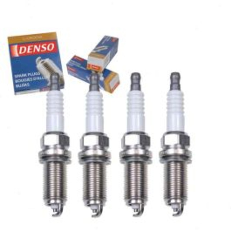 4 pc DENSO Standard U-Groove Spark Plugs for 2005-2016 Toyota Tacoma 2.7L L4
