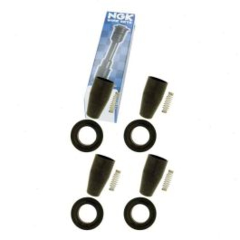 4 pc NGK Ignition Coil Boots for 2011-2015 Chevrolet Cruze 1.8L L4