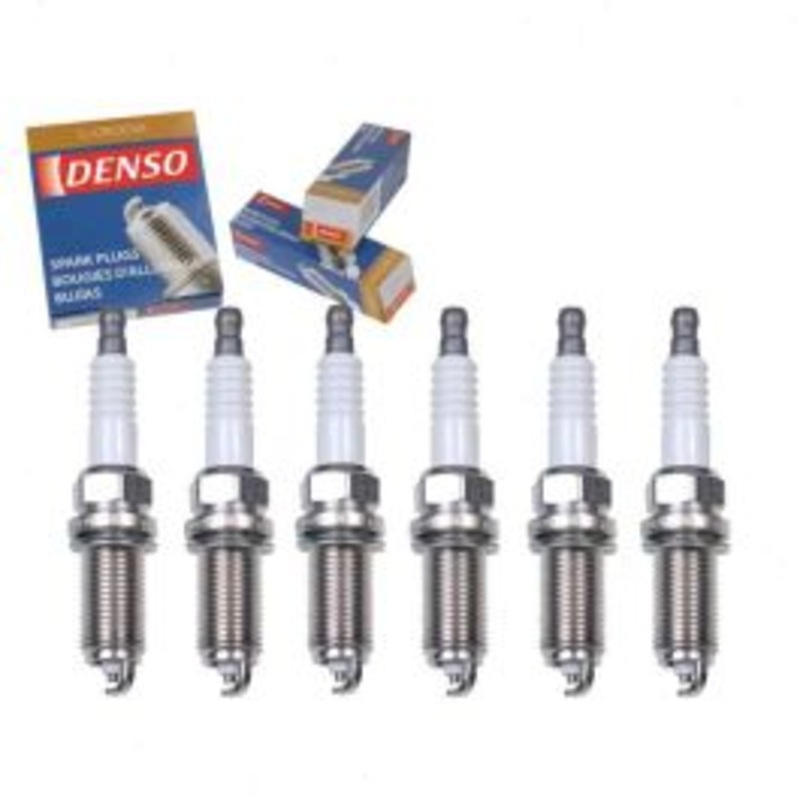6 pc DENSO Standard U-Groove Spark Plugs for 2006-2009 Saab 9-3 2.8L V6