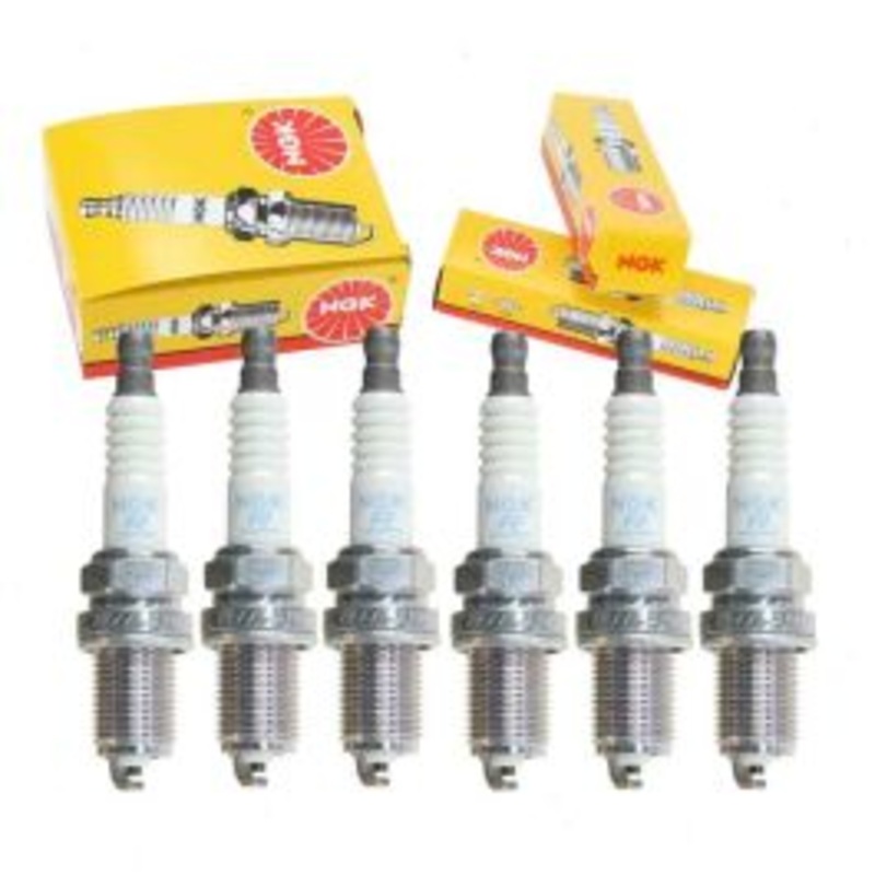 6 pc NGK Standard Spark Plugs for 1995-1997 Mercedes-Benz C36 AMG 3.6L L6