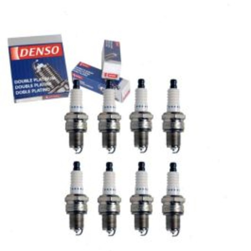8 pc DENSO Double Platinum Spark Plugs for 1967 American Motors Marlin 4.7L 5.6L V8
