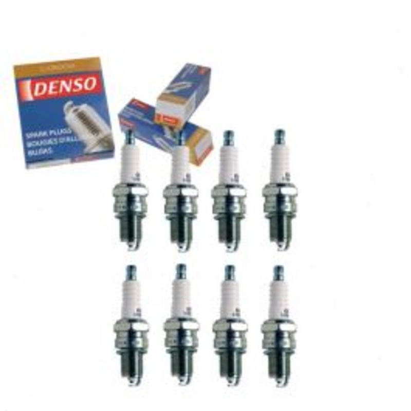 8 pc DENSO Standard U-Groove Spark Plugs for 1981-1992 Dodge D250 5.2L 5.9L V8