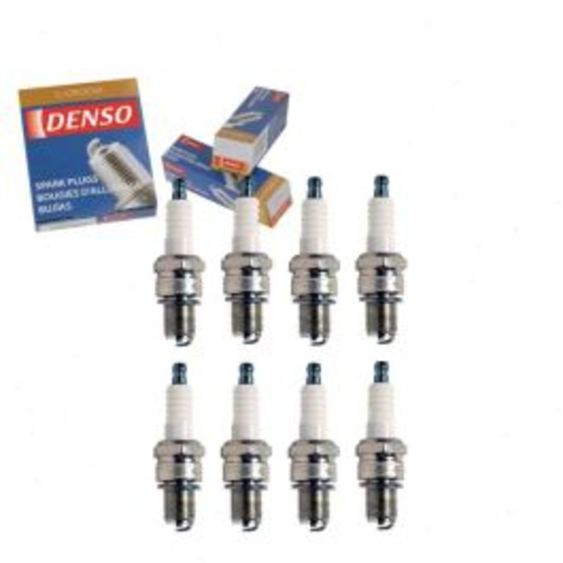 8 pc DENSO Standard U-Groove Spark Plugs for 1985-1988 Jeep J10 5.9L V8