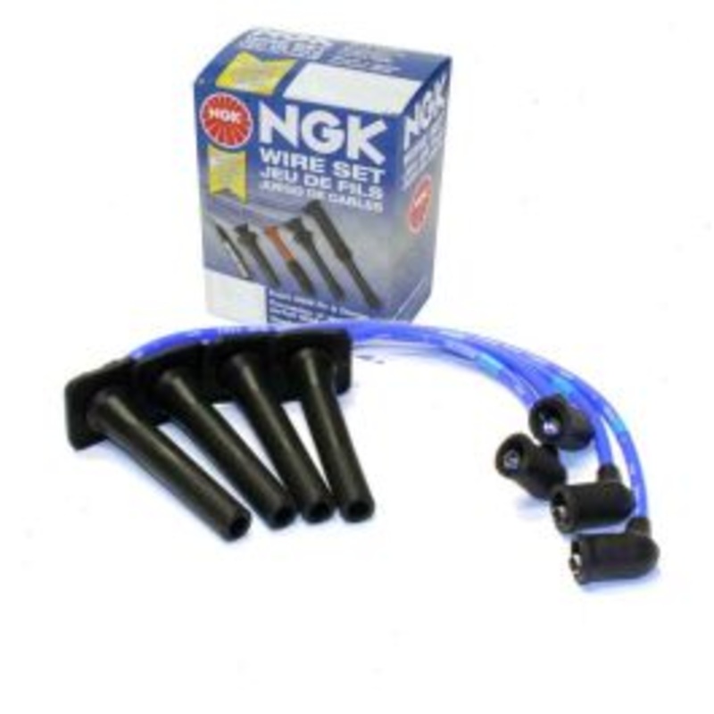 NGK Spark Plug Wire Set for 1999-2000 Mazda Protege 1.8L L4
