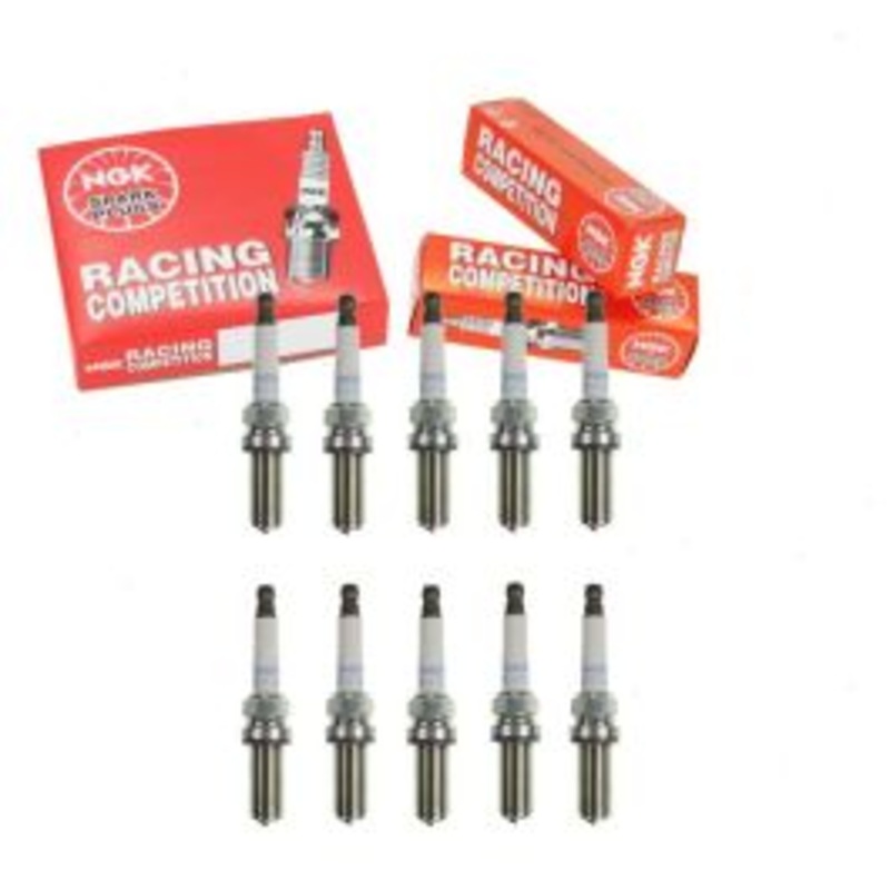 10 pc NGK Racing 97278 R2558E-10 Spark Plugs