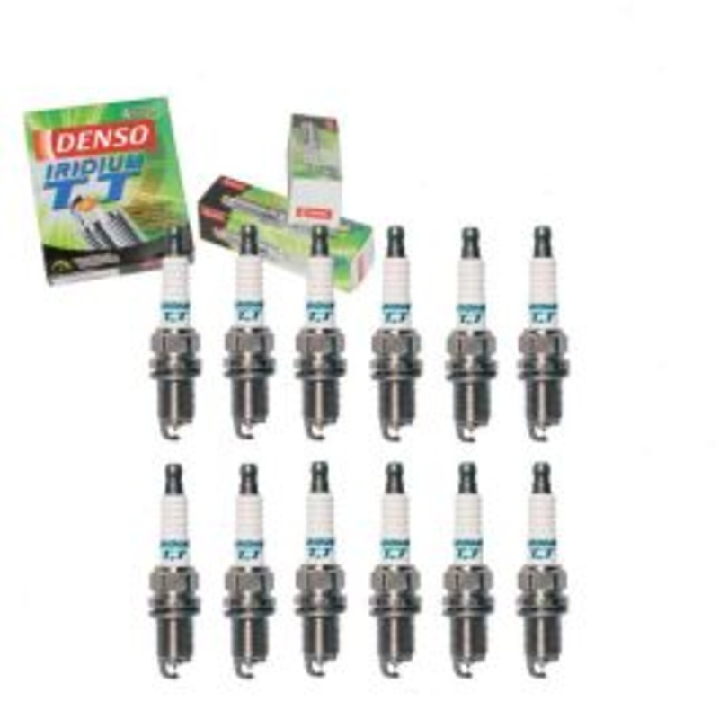 12 pc DENSO Iridium TT Spark Plugs for 1998-1999 Mercedes-Benz CL600 6.0L V12