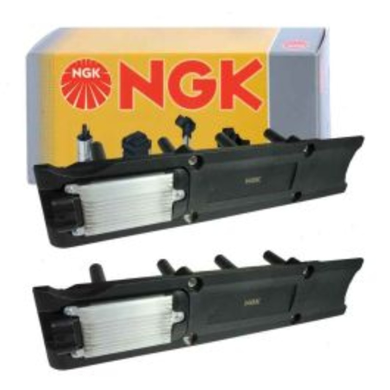 2 pc NGK 48707 U6026 Ignition Coils