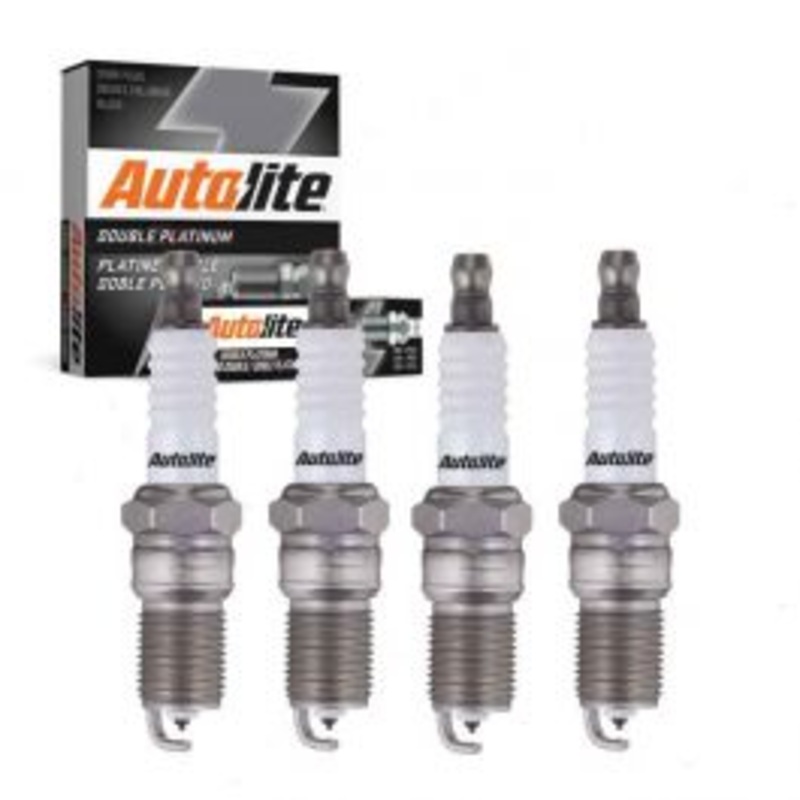 4 pc Autolite Double Platinum Spark Plug for 2005-2008 Mercury Mariner 2.3L