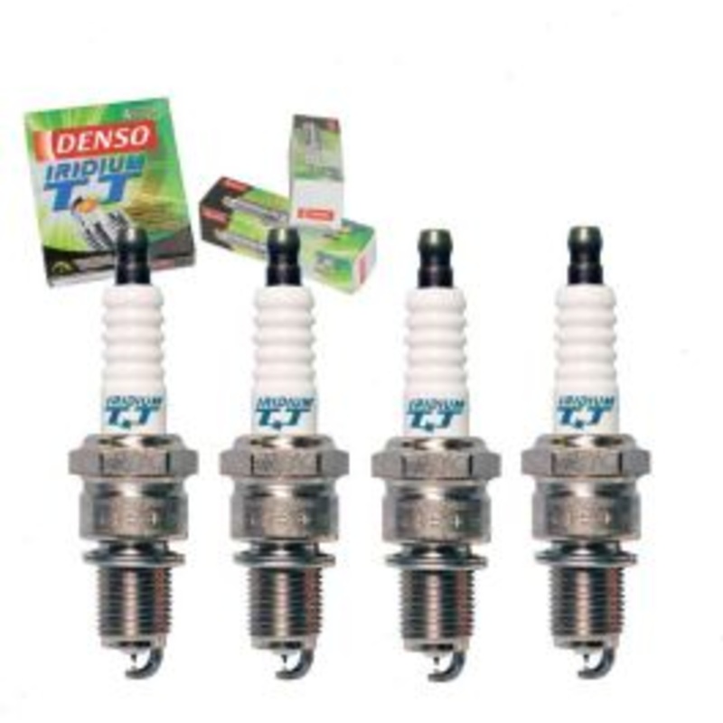4 pc DENSO Iridium TT Spark Plugs for 1963-1965 Mercedes-Benz 190C 1.9L L4