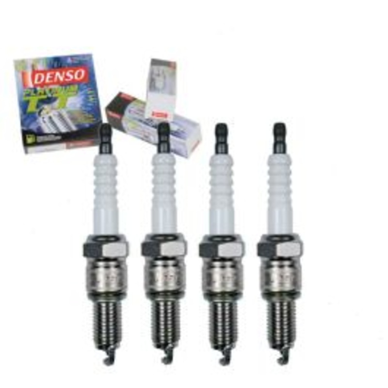 4 pc DENSO Platinum TT Spark Plugs for 1984-1988 Dodge Mini Ram 2.2L 2.5L 2.6L L4