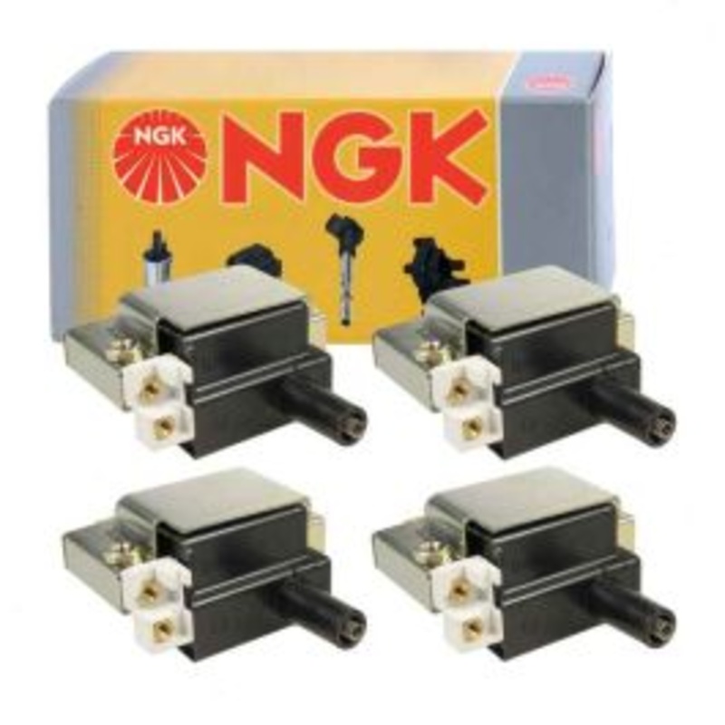 4 pc NGK 48787 U1004 Ignition Coils