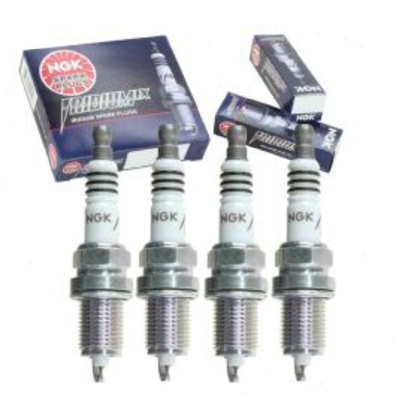 4 pc NGK Iridium IX Spark Plugs for 1990-1994 Mazda MPV 2.6L L4