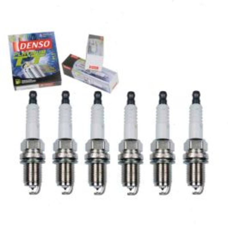 6 pc DENSO Platinum TT Spark Plugs for 1997 Mercedes-Benz SL320 3.2L L6