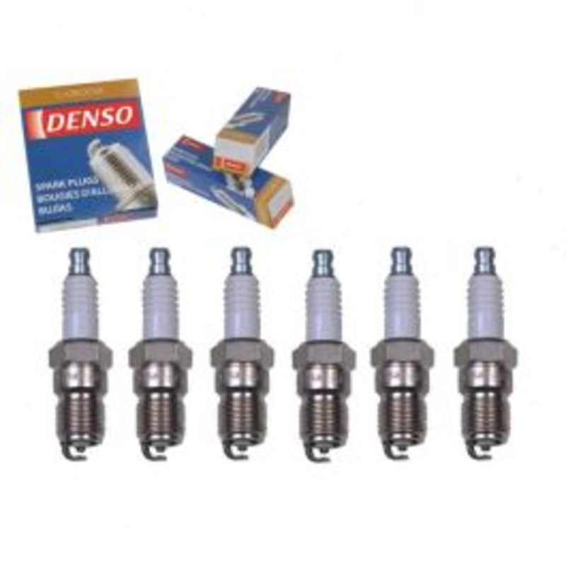 6 pc DENSO Standard U-Groove Spark Plugs for 1996-2005 GMC Savana 2500 4.3L V6