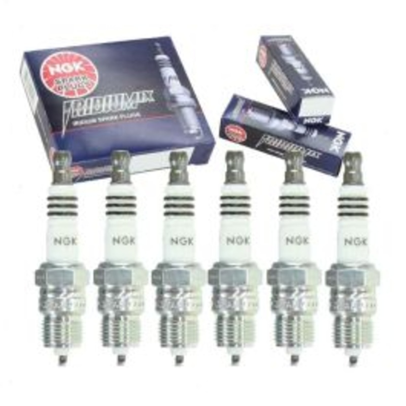 6 pc NGK Iridium IX Spark Plugs for 1985-1995 GMC K1500 4.3L V6