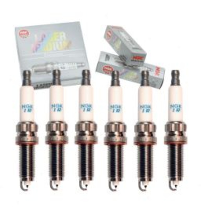 6 pc NGK Laser Iridium Spark Plugs for 2013-2015 BMW 740Li 3.0L L6