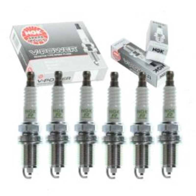 6 pc NGK V-Power Spark Plugs for 1995-2002 Mazda Millenia 2.5L V6