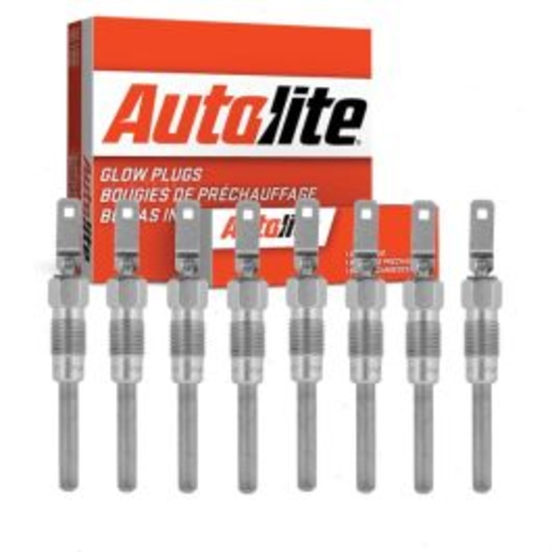 8 pc Autolite Diesel Glow Plugs for 1987-1991 GMC V3500