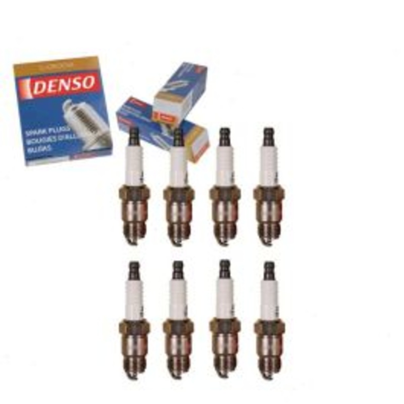8 pc DENSO Standard U-Groove Spark Plugs for 1979-1986 GMC C1500 5.0L 5.7L 6.6L 7.4L V8