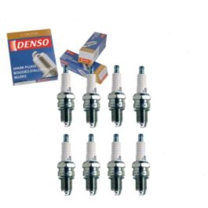 8 pc DENSO Standard U-Groove Spark Plugs for 1996-1997 Land Rover Discovery 4.0L V8