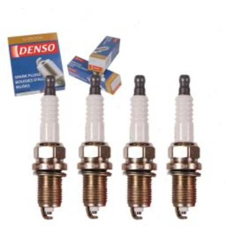4 pc DENSO Standard U-Groove Spark Plugs for 1991 Toyota MR2 2.2L L4