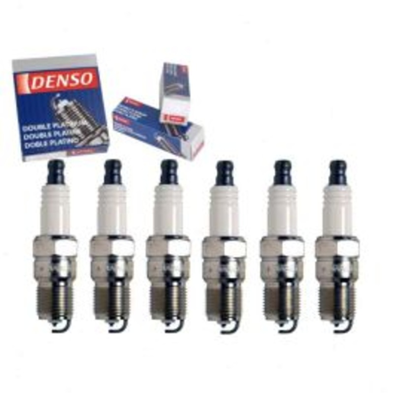 6 pc DENSO Double Platinum Spark Plugs for 1989-2005 Buick Century 3.1L 3.3L V6