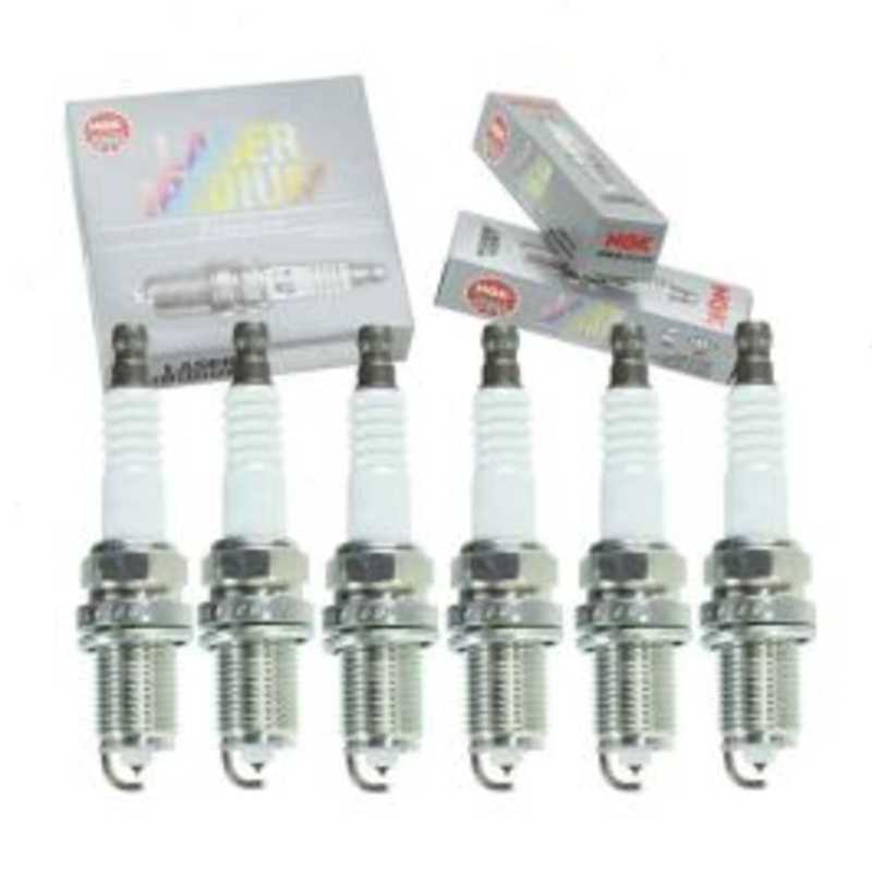 6 pc NGK Laser Iridium Spark Plugs for 1993-1998 Toyota Supra 3.0L L6