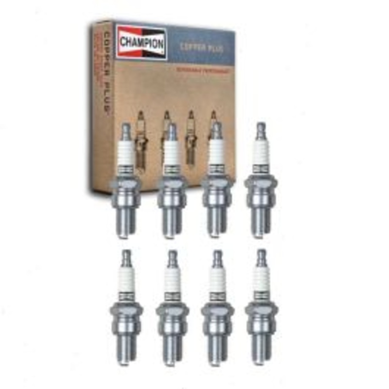 8 pc Champion Copper Plus Spark Plugs for 1957 Fargo FK8 Panel Delivery 5.0L V8