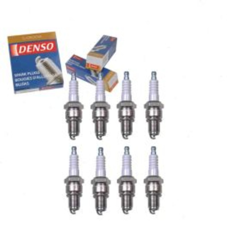8 pc DENSO Standard U-Groove Spark Plugs for 1980-1985 Ferrari Mondial 8 3.0L V8